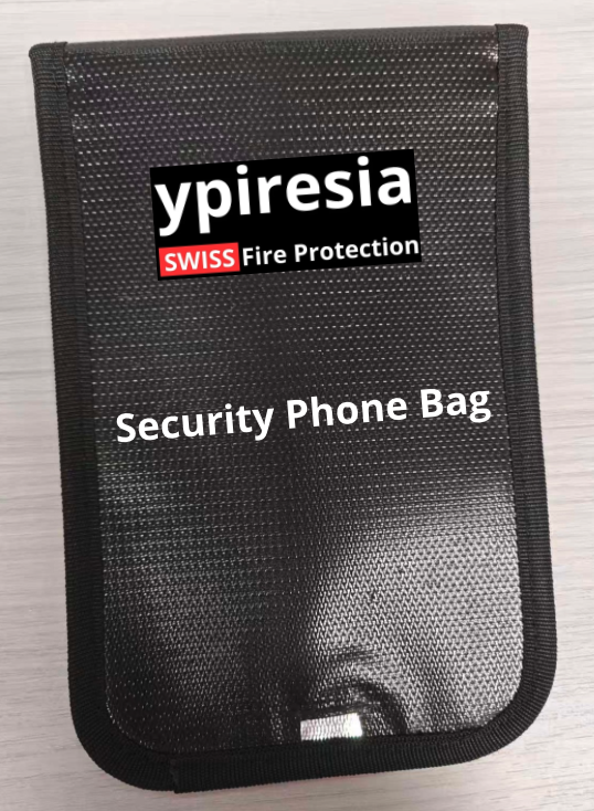 Security Phone Bag – protection téléphone en charge anti-feu